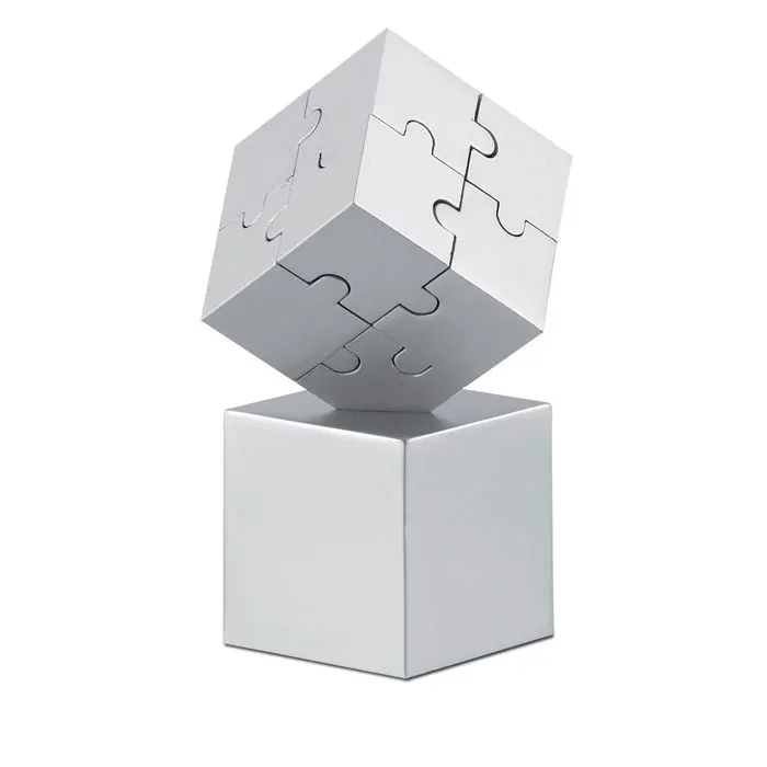 Kubzle – Metal 3D puzzle — Matt Silver