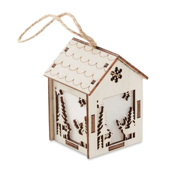 Ponia – MDF house with light — Wood