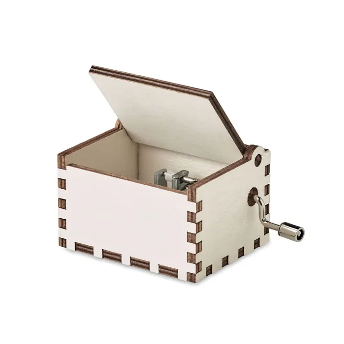 Boxmas – Wooden Christmas music box — Wood