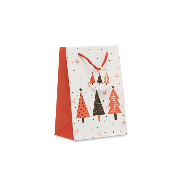 Bossa Small – Gift paper bag small — White
