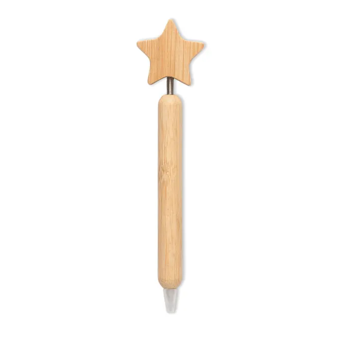 Starpen – Bamboo star ball pen — Wood