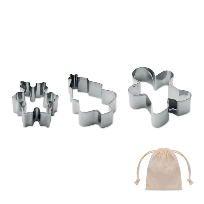 Cookies – Christmas cookie cutter set — Beige