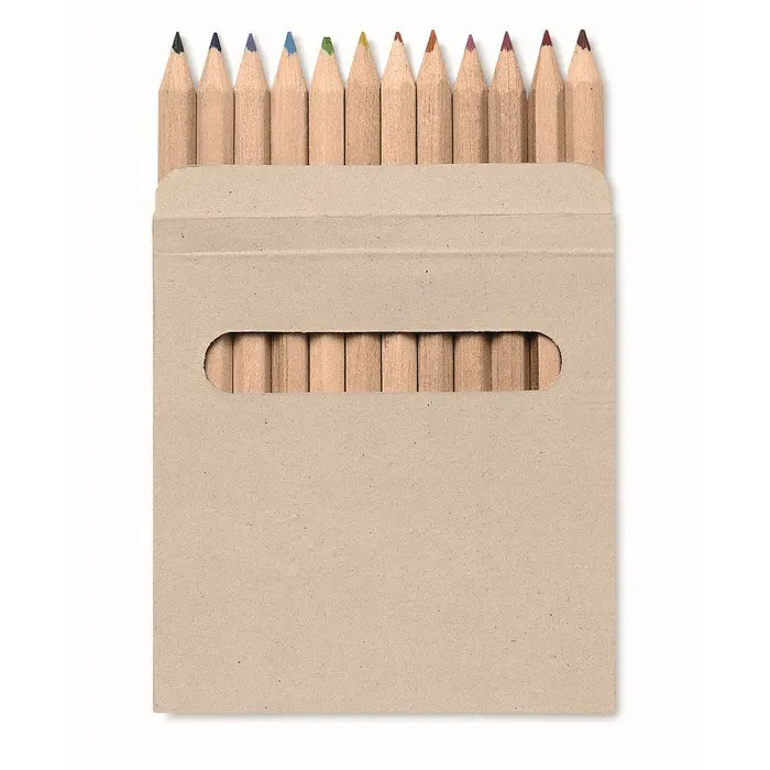 Arcolor – 12 coloured pencils set — Brown