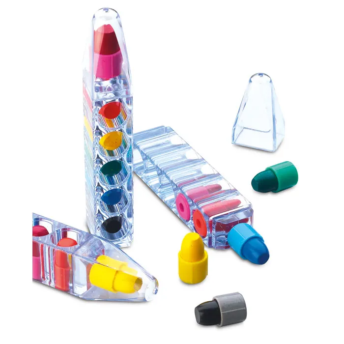 Magic – Set of 6 wax crayons — Transparent
