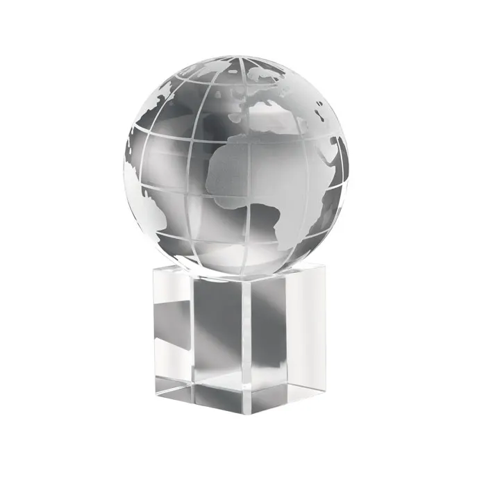 Mundi desk paper weight — Transparent