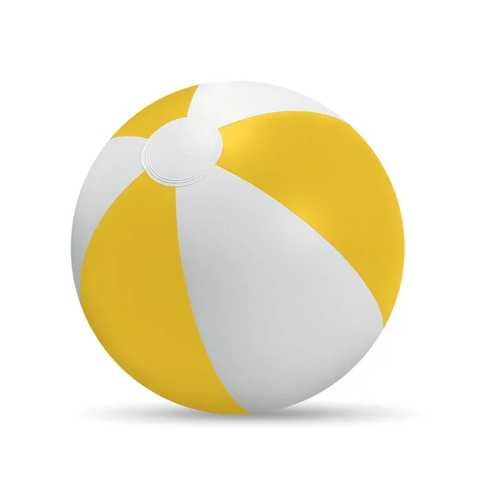 Playtime – Inflatable beach ball — Yellow
