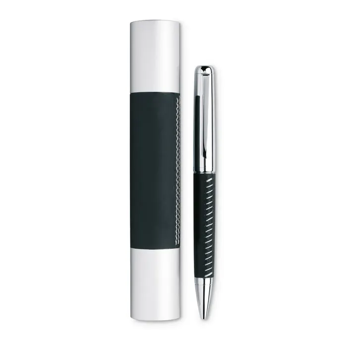 Premier – Metal ball pen in box — Black