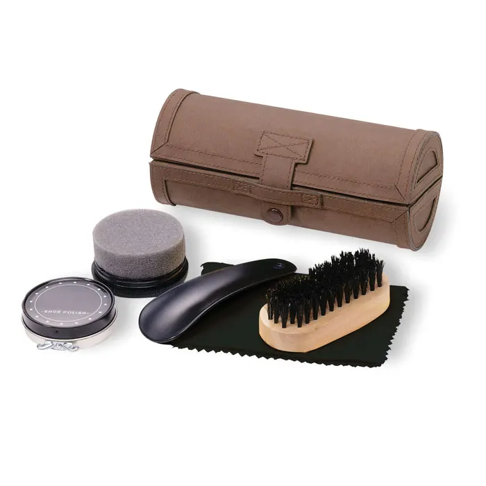 Gentleman – Shoe polish kit — Brown