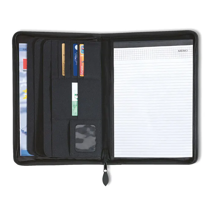 Prime – A4 conference folder — Black