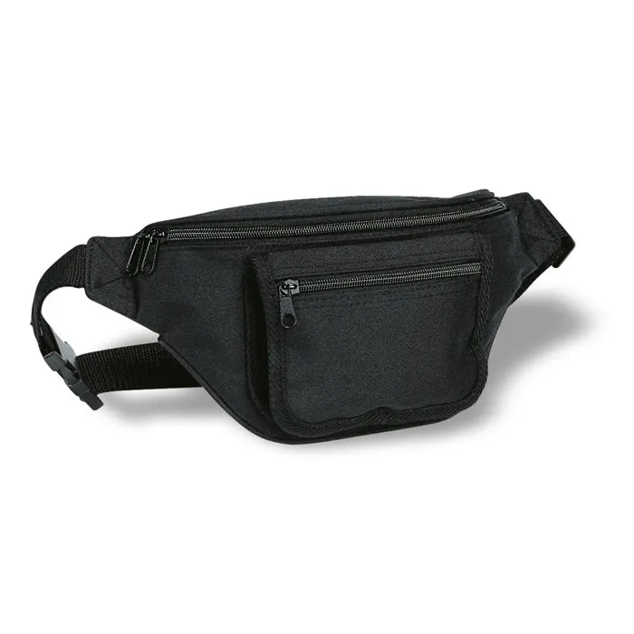 Frubi – Waist bag with pocket — Black