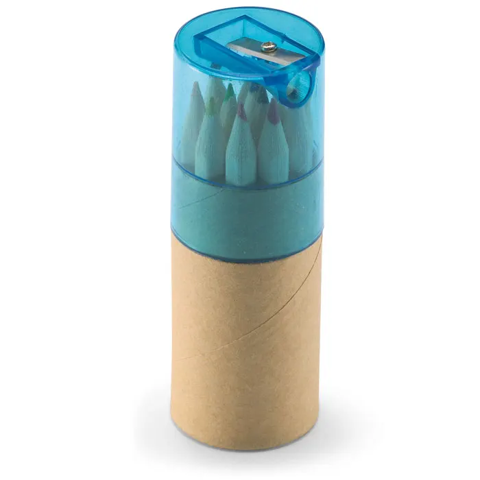 Lambut – 12 coloured pencils — Transparent Blue