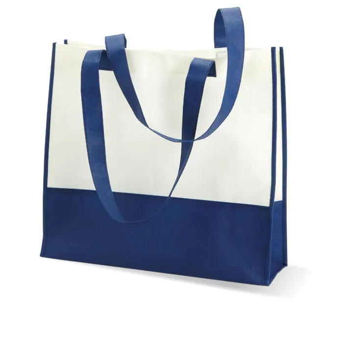 Vivi – 80gr/m² nonwoven shopping bag — Blue