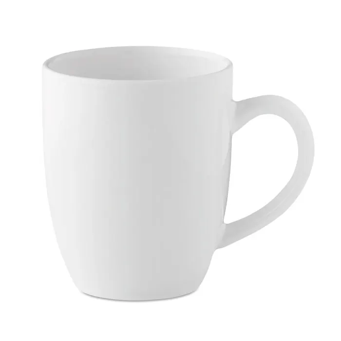 Trent – Ceramic mug 300 ml — White
