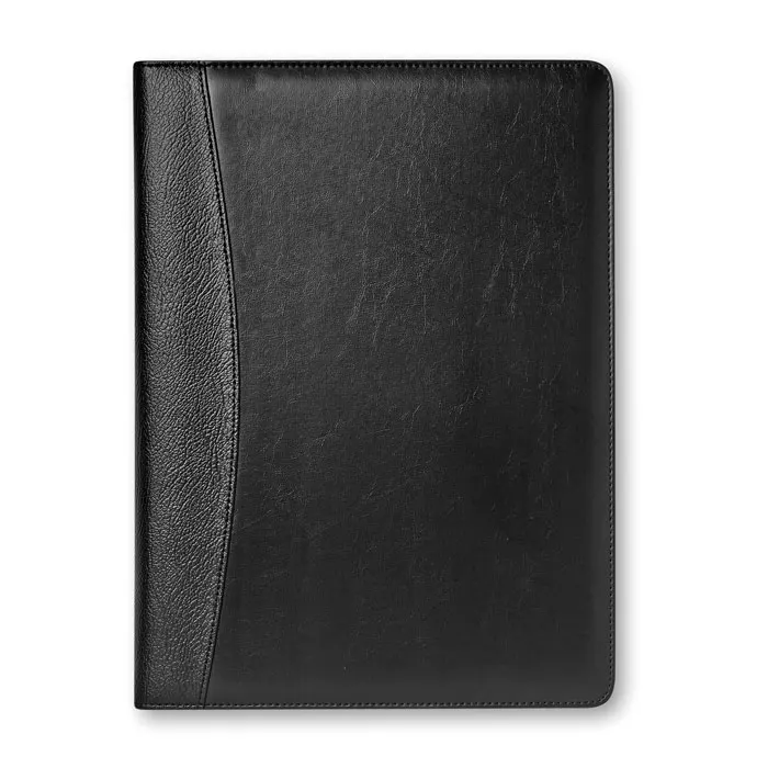 Nadia – A4 conference folder calculator — Black