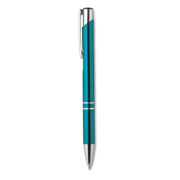 Bern – Recycled aluminium ball pen — Turquoise
