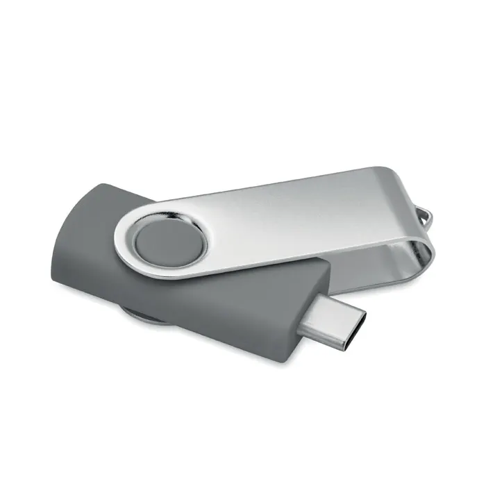 Colodri – 16GB USB flash 3.0 type-C MO1401 — Grey