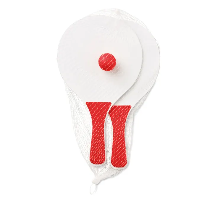 Mini Match – Small Beach tennis set — Red