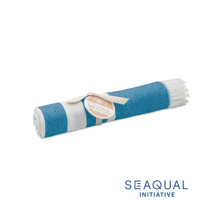 Mar – SEAQUAL® hammam towel 70x140cm — Turquoise