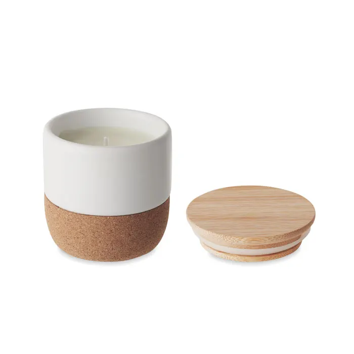 Menkaure – Plant based wax candle 80 gr — White