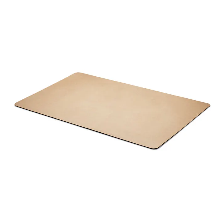 Large recycled paper desk Pad — Beige