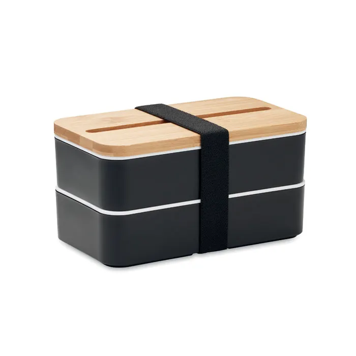 Wint – PP lunch box — Black