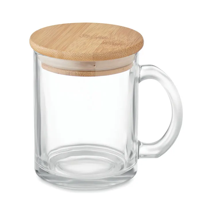 Celestial – Recycled glass mug 300 ml — Transparent