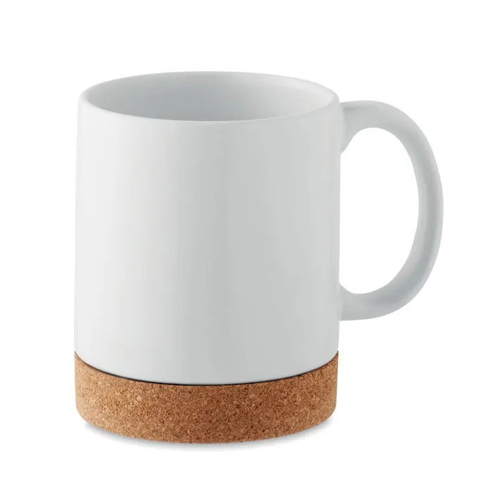 Karoo Sublim – Sublimation ceramic cork mug — White