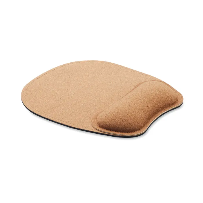 Marbo – Ergonomic cork mouse mat — Beige