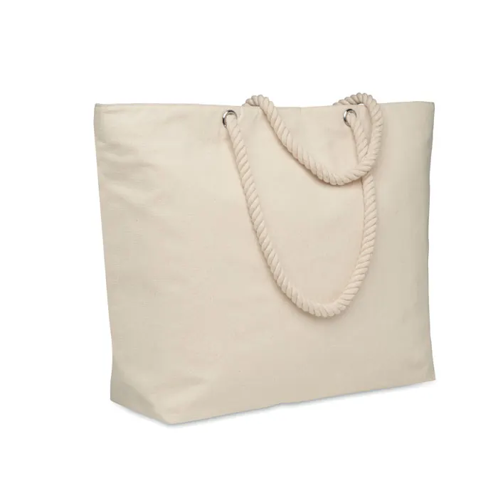 Heaven – Beach cooler bag in cotton — Beige