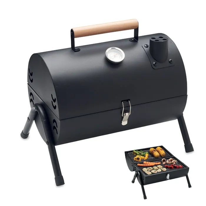 Chimey – Portable barbecue with chimney — Black
