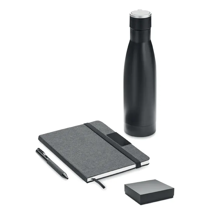 Yokoso – Luxury 3 piece gift set — Black