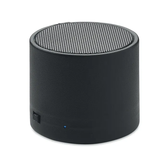 Gama – Recycled PU wireless speaker — Black