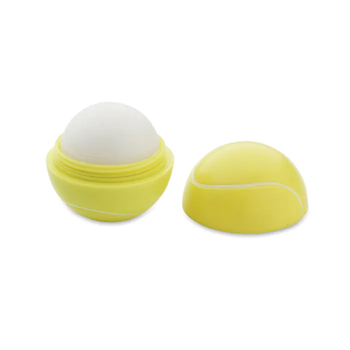 Lip balm in Tennis ball shape — Yellow