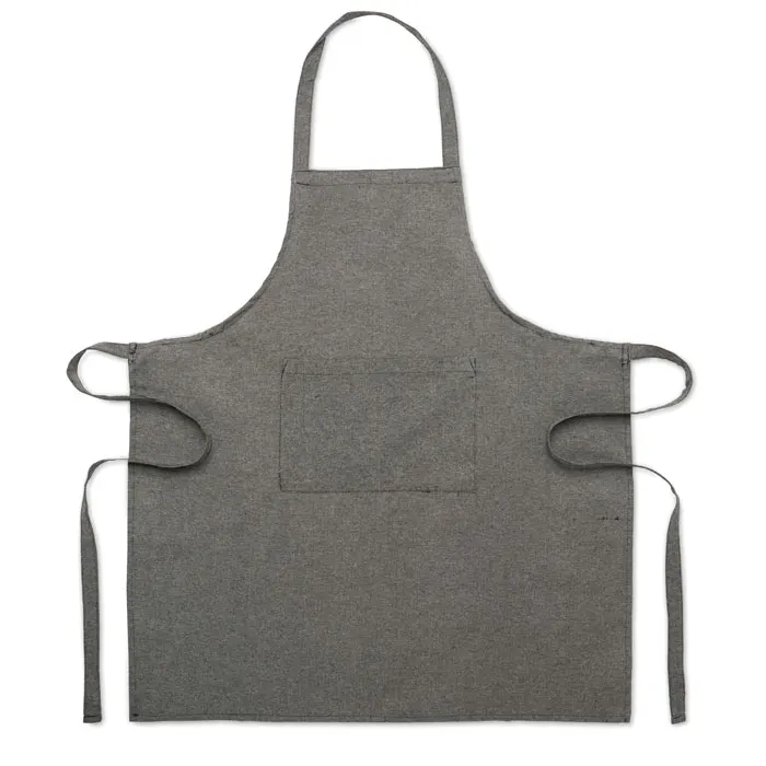 Cuina – Recycled cotton Kitchen apron — Black