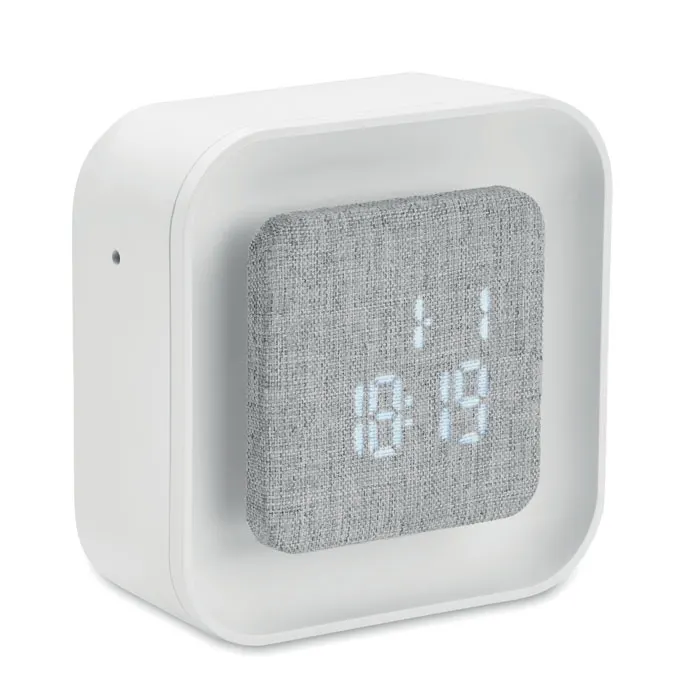 Luce – Recycled ABS/PET alarm clock — White