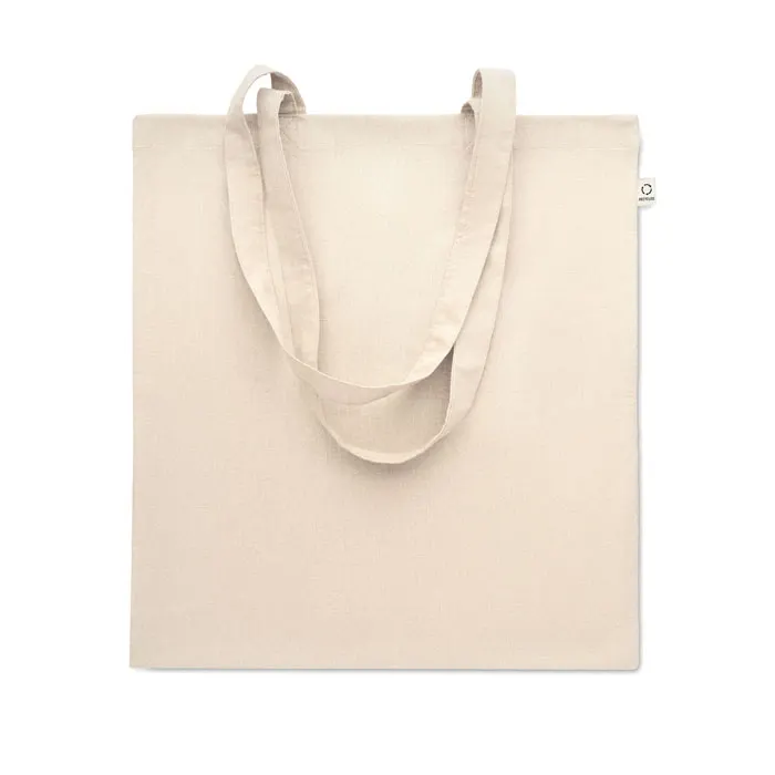 Viveka – Recycled cotton shopping bag — Beige