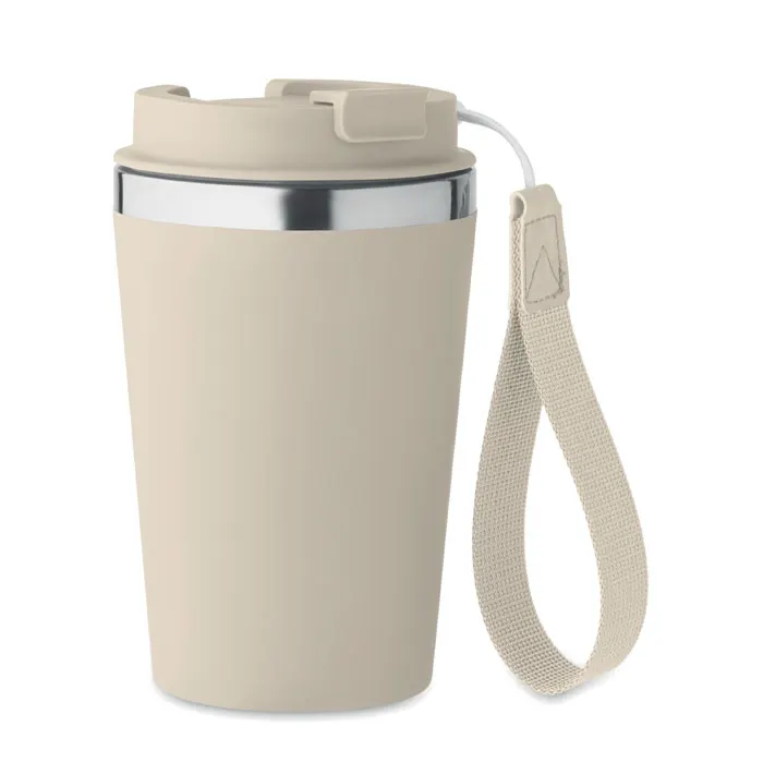 Topaz – Double wall tumbler 350 ml — Beige