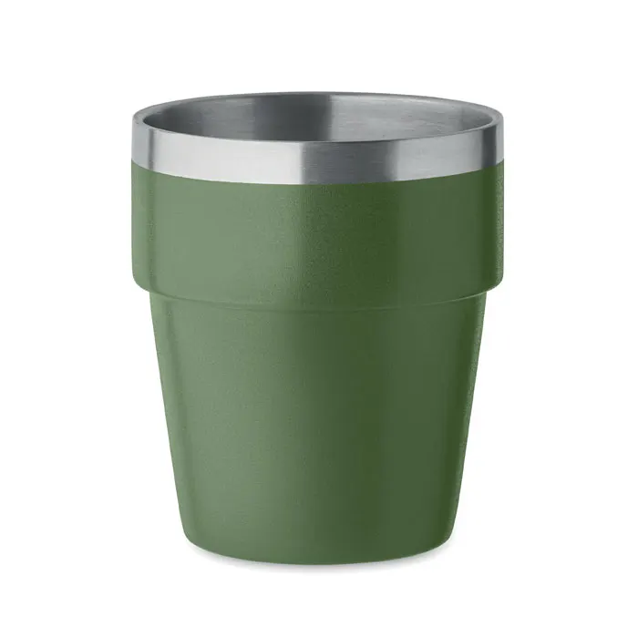 Acerito – Double wall tumbler 250 ml — Dark Green