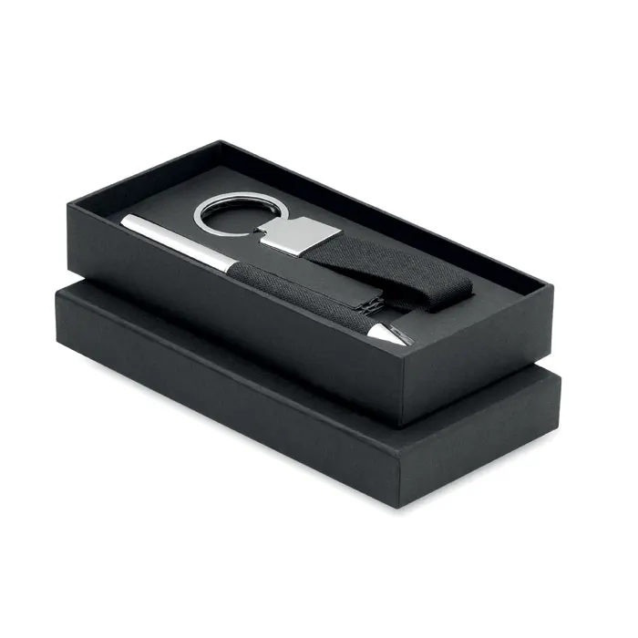 Scribi 2 – 2 piece gift set in box — Black