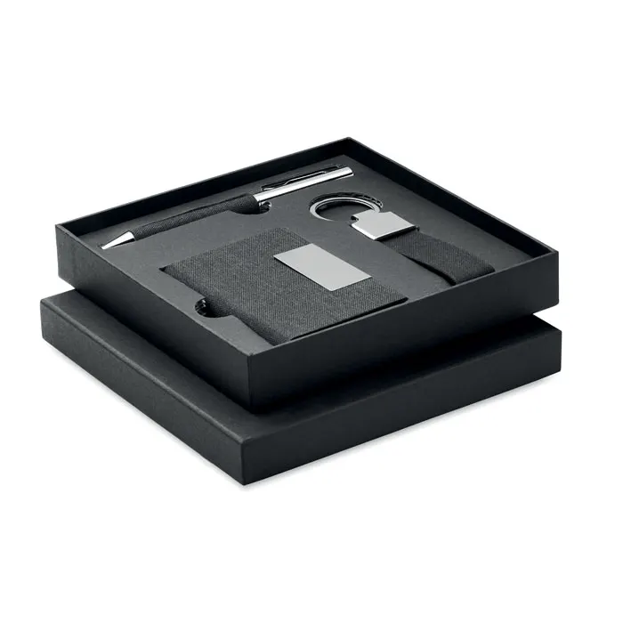 Scribi 3 – 3 piece gift set in box — Black