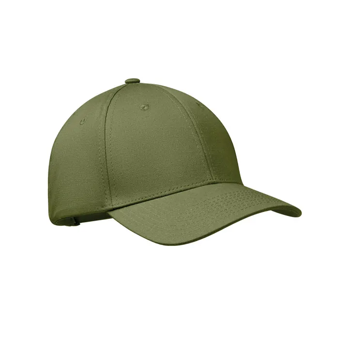 Bahamas – 6 panel cotton baseball cap — Army Green