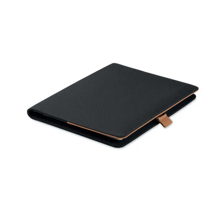 Feux – A5 RPET conference folder — Black
