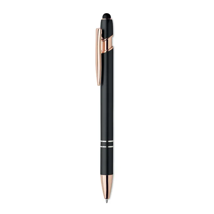 Scribble – Recycled aluminium pen — Black