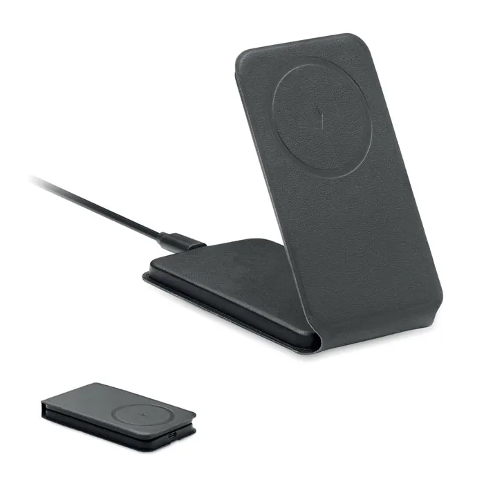 Fawtt – Foldable magnetic charger 15W — Black