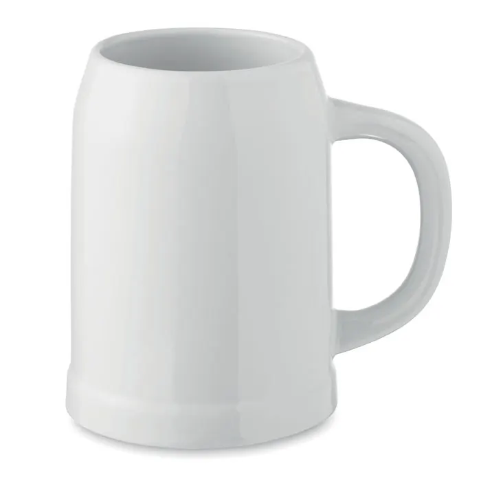Sublier – Sublimation beer mug 500 ml — White