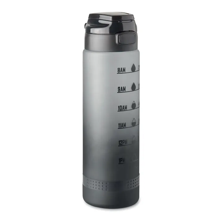 Level – Sports water bottle RPET 1L — White