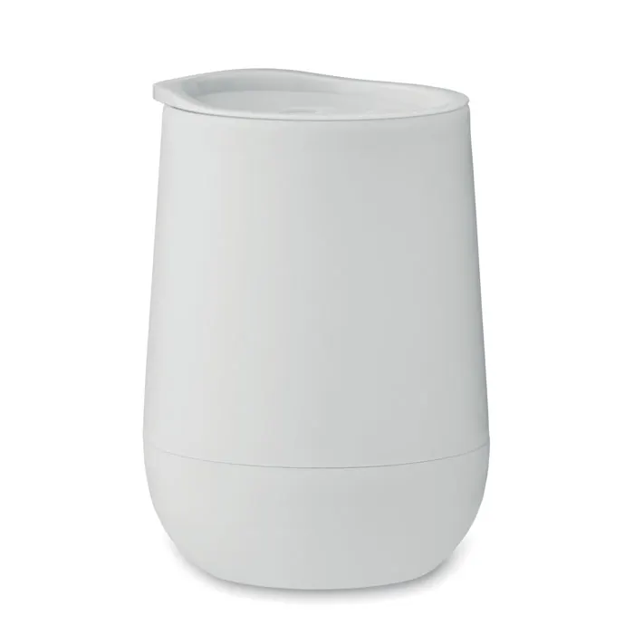 Go – PP Double wall tumbler 300 ml — White