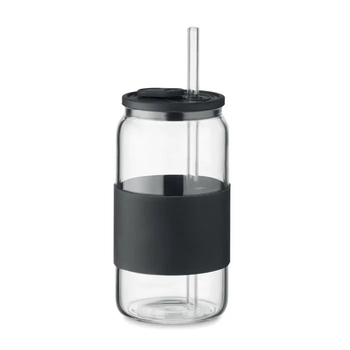 Borosip – High borosilicate tumbler 550ml — Black