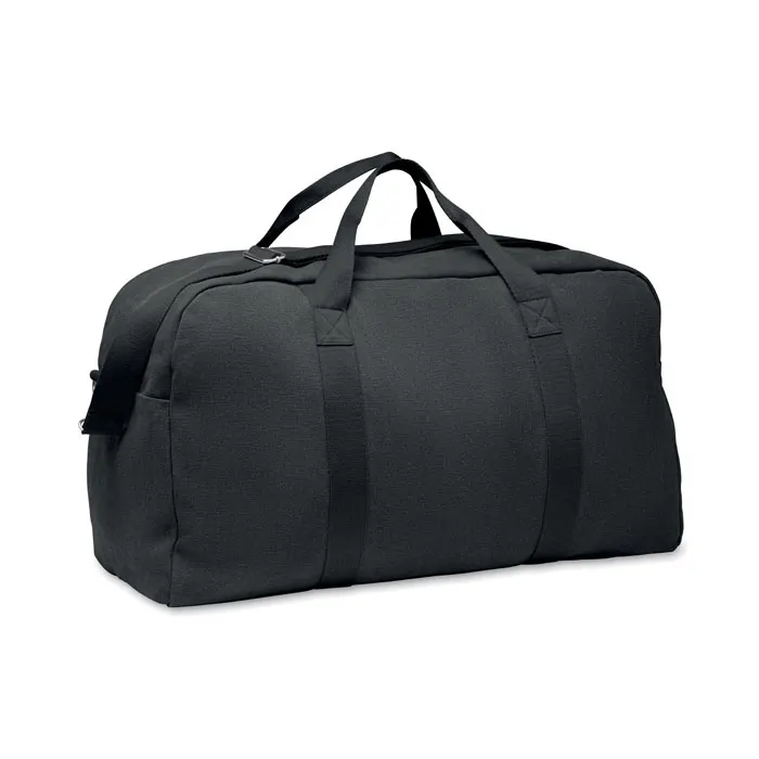 Duffas Colour – Duffle travel bag 450 gr/m² — Black