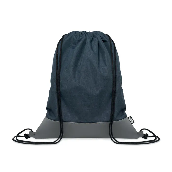Libag – RPET PU drawstring bag 2 tone — French Navy